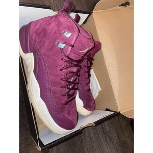 Jordan 12 purple suede, authentic